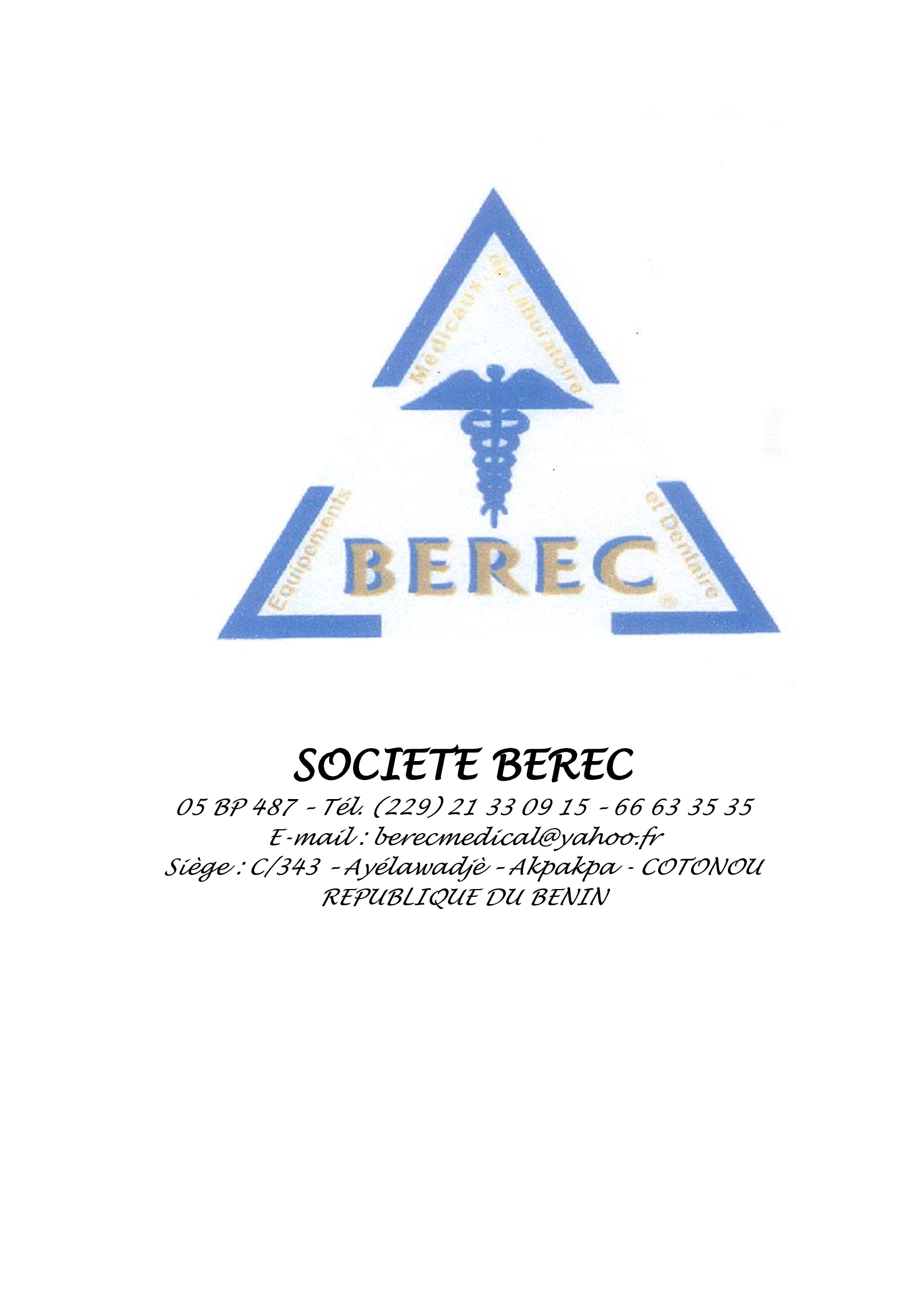 Logo BEREC SARL